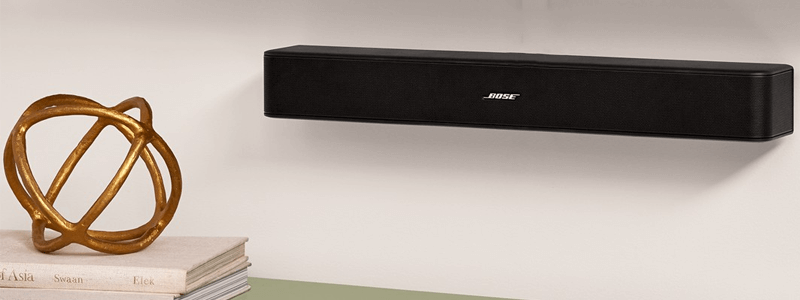 Bose Solo 5 an Wand montiert