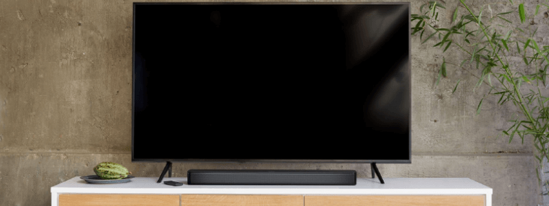Bose Soundbar 500 Fernseher-Positionierung