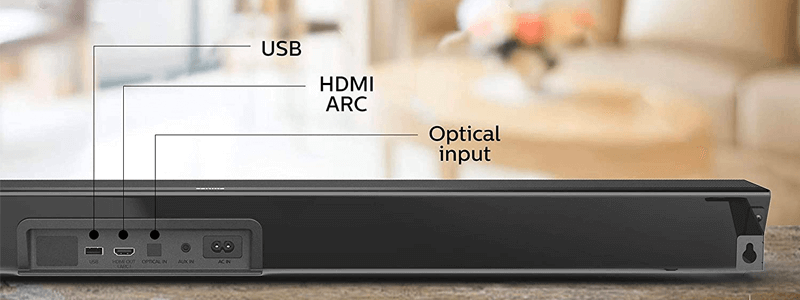Philips B7305 Anschlüsse Philips B7305 Anschlüsse